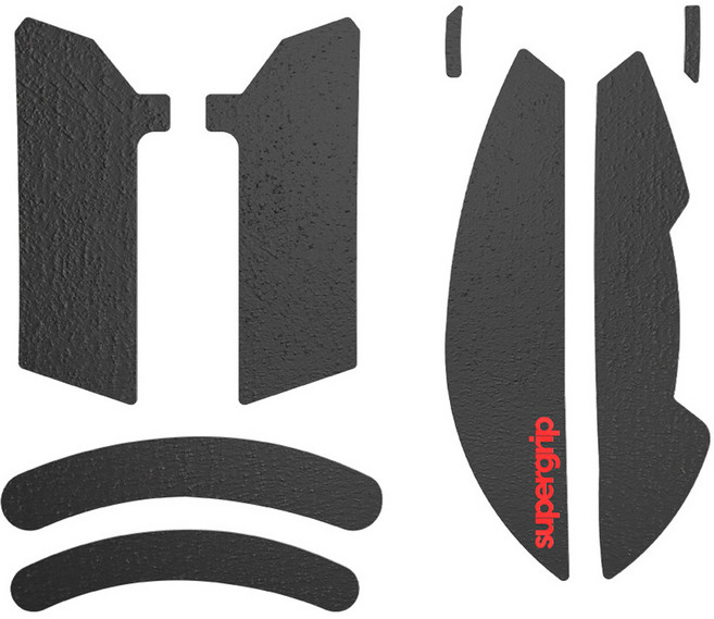 펄사 슈퍼그립 레이저 바이퍼 V2 프로 전용 그립테이프, 블랙, SGRVP