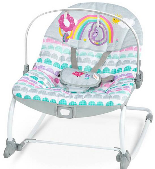 브라이트스타트 레인보우 진동 바운서, 혼합색상