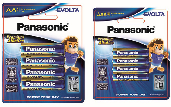 파나소닉 에볼타 프리미엄 알카라인 건전지 세트 AA 4p + AAA 4p, 1세트