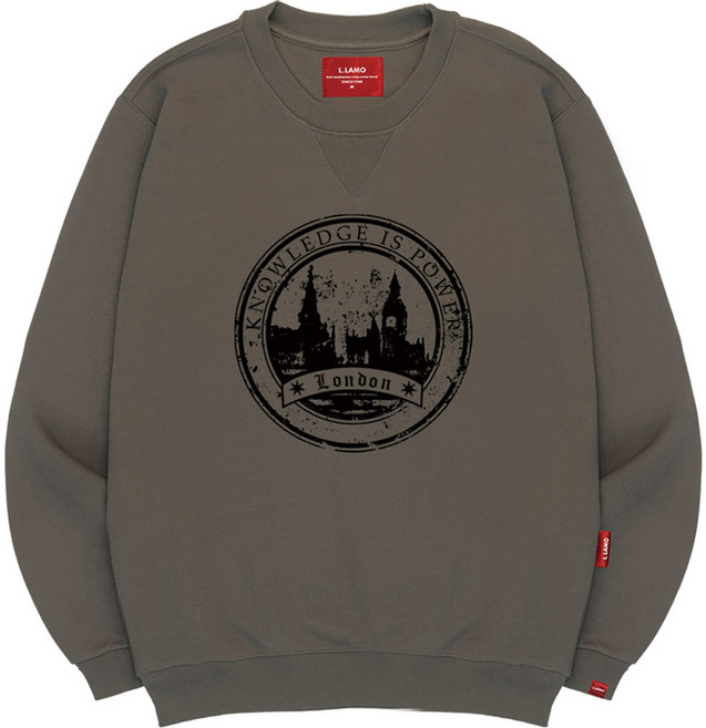 엘라모 남녀공용 3M 런던 빅사이즈 맨투맨