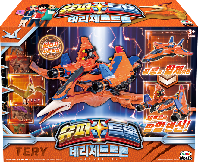 MIMI WORLD 超級特龍 泰利 捷特龍 機器人玩具, 混合色