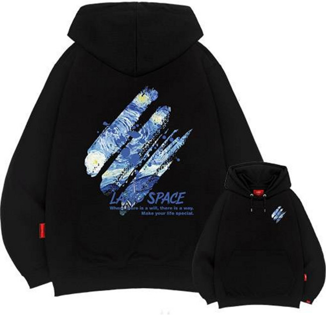엘라모 남녀공용 3H 라모스페이스 빅사이즈 후드티