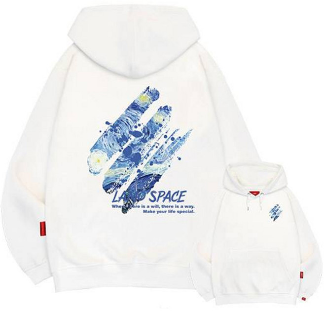 엘라모 남녀공용 3H 라모스페이스 빅사이즈 후드티