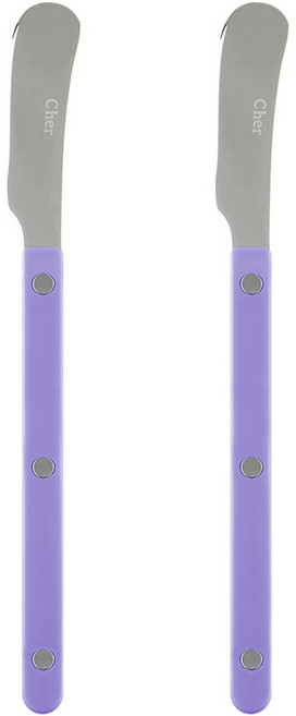 메종오브제 시에르 파르베 버터나이프, 퍼플, 2개