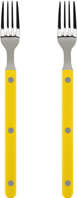 메종오브제 시에르 파르베 티포크, 옐로우, 2개