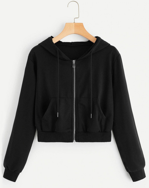 아이엠몽 여성용 베니후 데일리 크롭 후드 가디건