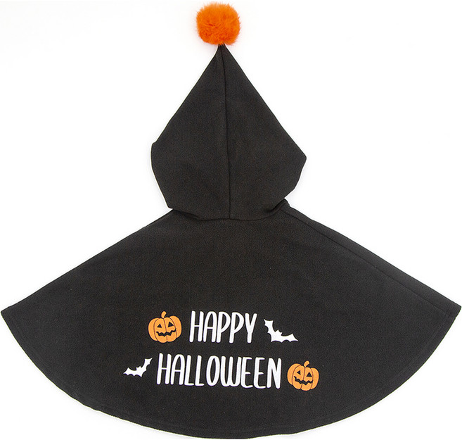 유아용 해피 할로윈 후드 망토 코스튬