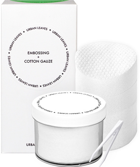 어반리브즈 엠보싱 순면거즈 스킨핏패드, 140개입, 1개