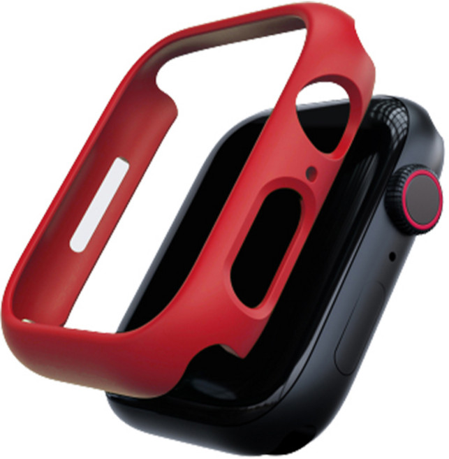 힐링쉴드 애플워치 PCC시리즈 케이스 44mm, 레드