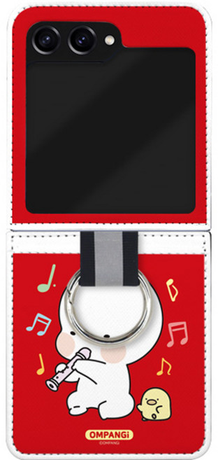 옴팡이 말랑 가죽포켓 휴대폰 케이스