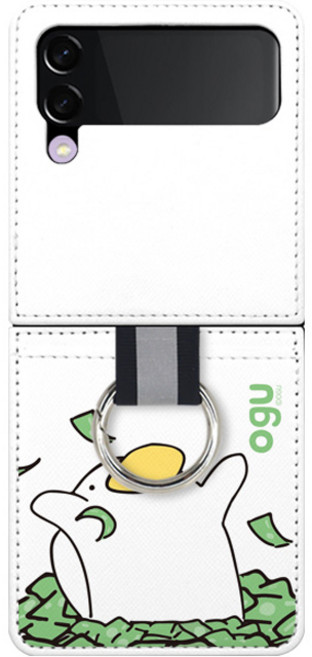 오구 홀릭 가죽포켓 휴대폰 케이스