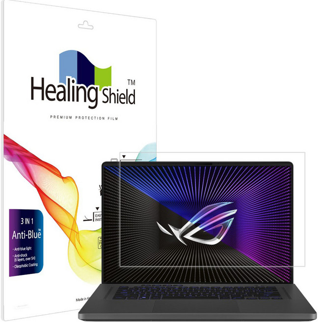 힐링쉴드 블루라이트차단 액정보호필름, 1개