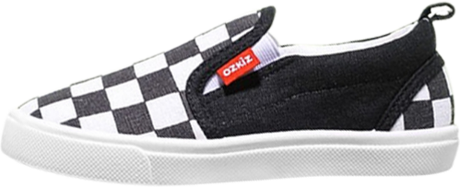 오즈키즈 아동용 체크보더 슬립온
