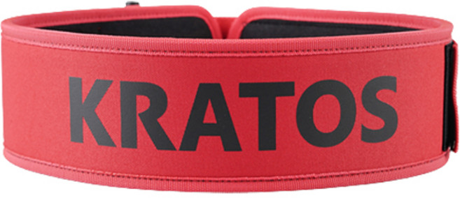 KRATOS EVA 벨크로 헬스 벨트, 1개, 레드