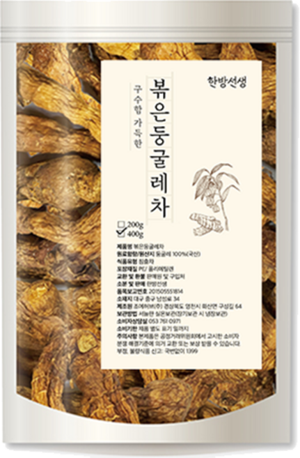 한방선생 둥굴레차, 1개입, 1개, 400g