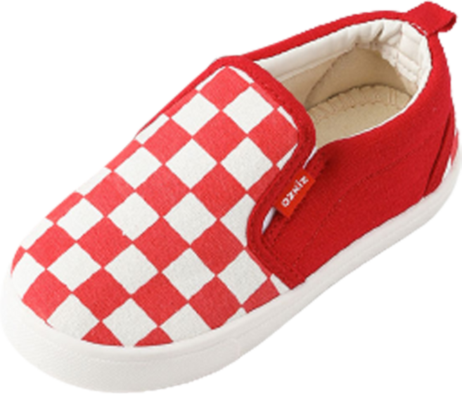 오즈키즈 아동용 체크보더 슬립온