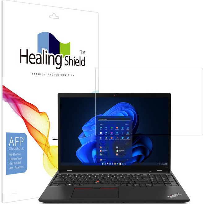 힐링쉴드 AFP 올레포빅 액정보호필름, 1세트