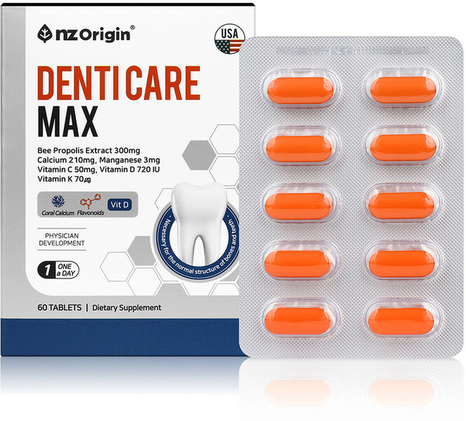 엔젯오리진 덴티케어 맥스 90g, 1개, 60정