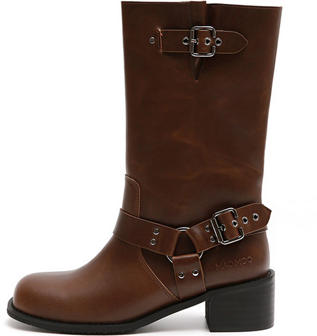 마크모크 휠라이 미들부츠 5cm