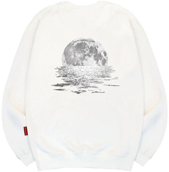 엘라모 남성용 3M 잠긴달 맨투맨