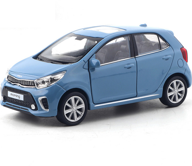 웰리 기아 올뉴 모닝 미니카, 블루, 1개