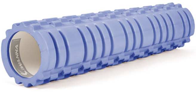 아이워너 마사지 바디 지압 폼롤러, 리비에라 블루, 1개