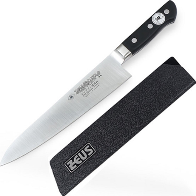 제우스 칼백화점 일각 용칼 + 칼집 세트, 혼합색상