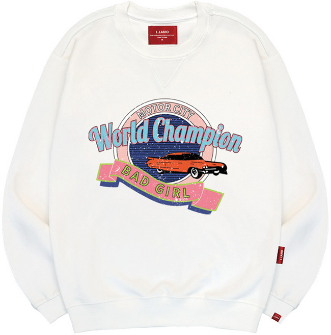 엘라모 3M 월드챔피언 맨투맨 빅사이즈