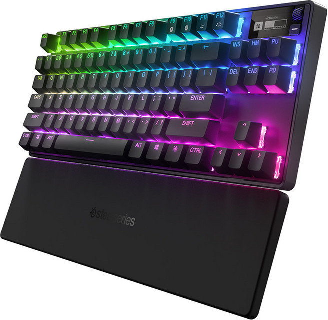스틸시리즈 APEX PRO TKL WL US 기계식 게이밍 무선 텐키리스 키보드, KB19