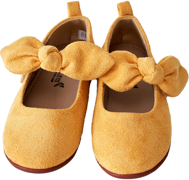 베이비잼 여아용 버니 플랫슈즈