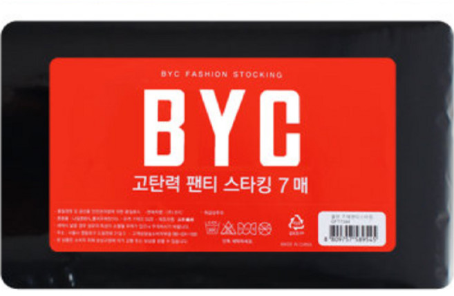 BYC 고탄력 팬티스타킹 벌크 15D
