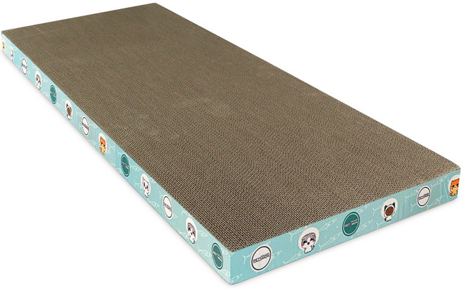 펫츠몬 고양이 통판 B골 초대형 스크래쳐, 혼합색상, 1개