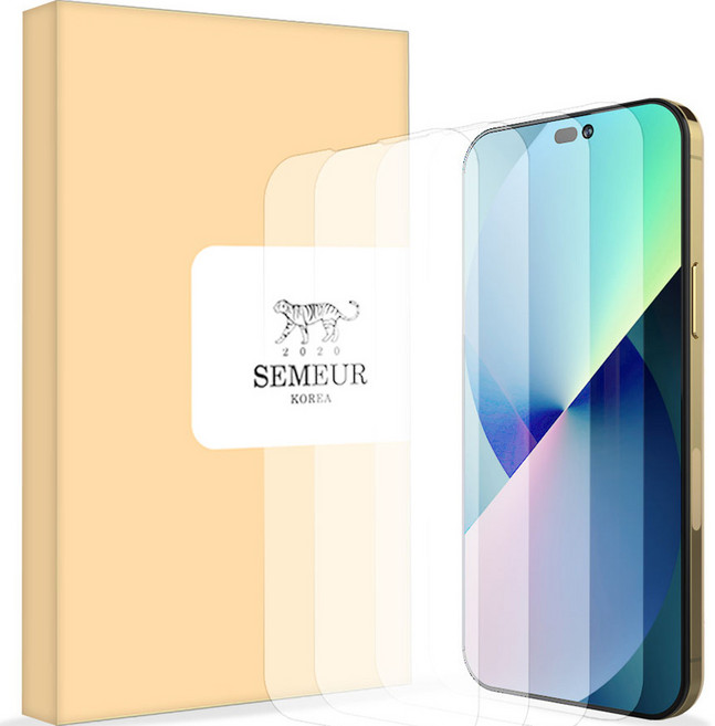 스메르 2.5D 강화유리 휴대폰 액정보호필름, 1세트