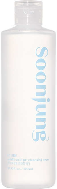 에뛰드하우스 순정 약산성 5.5 클렌징 워터, 320ml, 1개