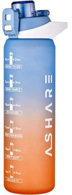 어쉐어 그라데이션 1리터 텀블러, 블루, 1L, 1개