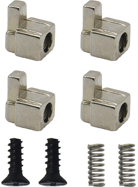 호후 닌텐도 스위치 조이콘 메탈 걸쇠 수리 교체용 부품 스프링 고정나사 세트, 1세트