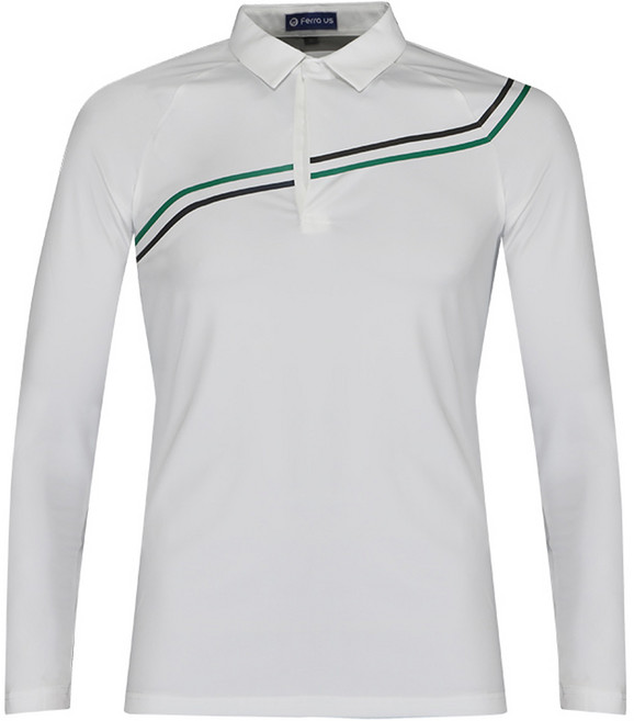 페라어스 남성용 사선포인트 골프 긴팔 셔츠 CTF3FU2064