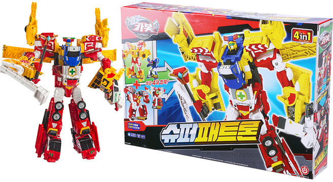 초이락 슈퍼패트론 로봇장난감, 혼합색상, 1개