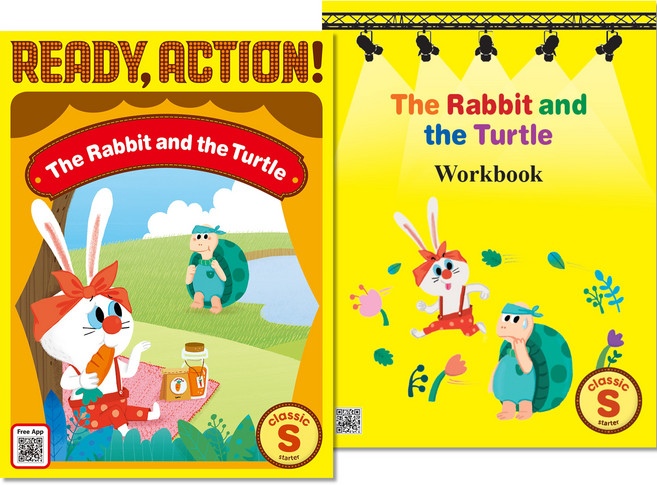 Ready Action Classic Starter: The Rabbit and the Turtle, A*List, 유아/유치/초등