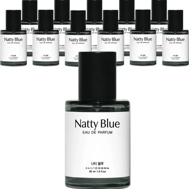 데일리콤마 남성용 오 드 퍼퓸 나티 블루, 12개, 30ml - 쿠팡