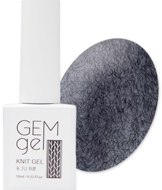 아이빛 젬젤 컬러 니트 포그니 젤네일, 07 포그니 차콜, 10ml, 1개