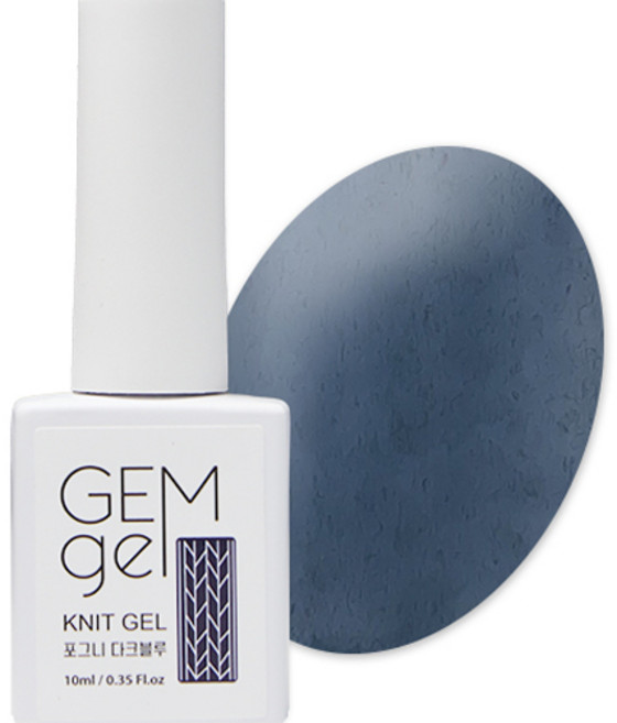 아이빛 젬젤 컬러 니트 포그니 젤네일, 12 포그니 다크블루, 10ml, 1개