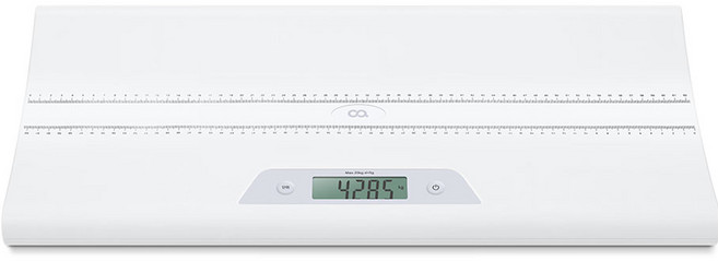 오아 아기 디지털 체중계, OWM-006WH, 화이트, 1개