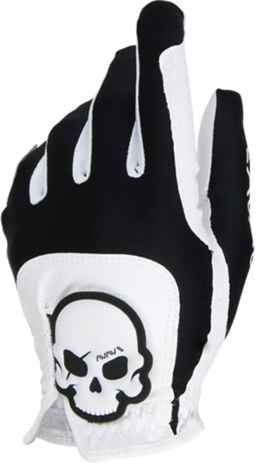어베이브 남성용 스컬 논슬립 골프장갑 왼손용, 콤비, 1개