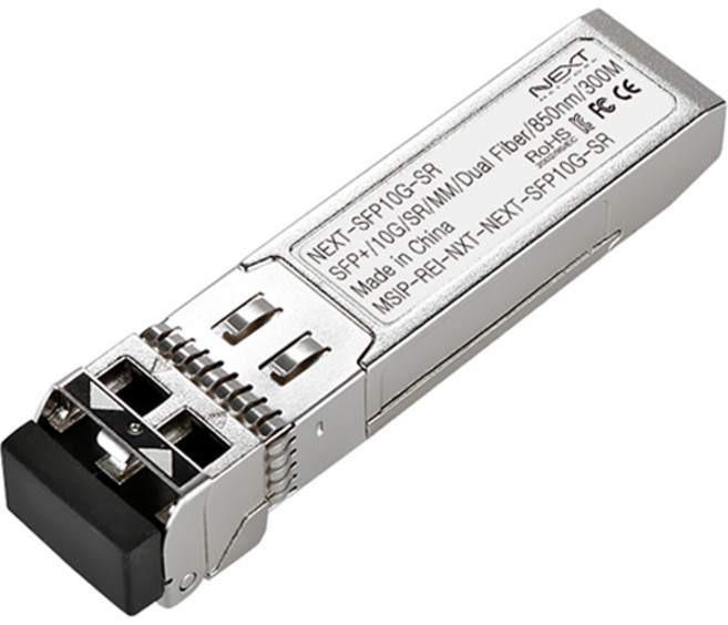 넥스트유 10G SFP+ 광 모듈 멀티 모드 미니 GBIC, NEXT-SFP10G-SR, 1개, 56.7mm