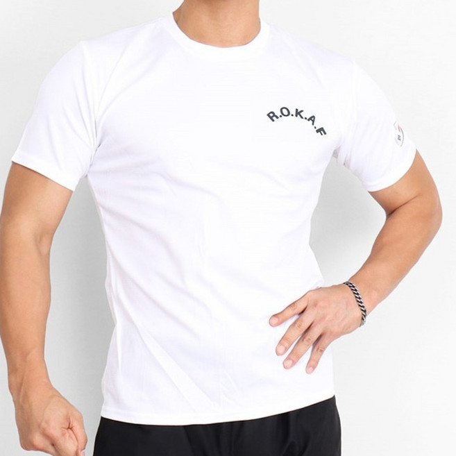 涼感空軍ROKA短袖 ROKAF軍人T恤