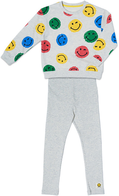 베르소아 아동용 미소골지레깅스 상의 + 하의 세트