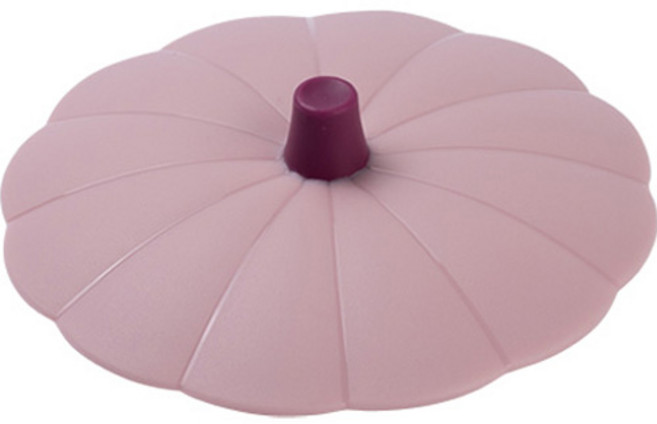 마미스테이블 실리콘 호박뚜껑 10cm, 베이비핑크, 1개