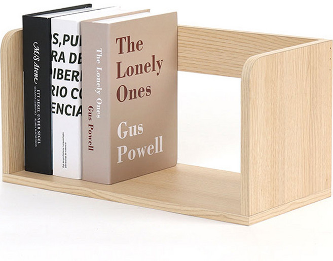 포메리트 라운드 책꽂이, 오크