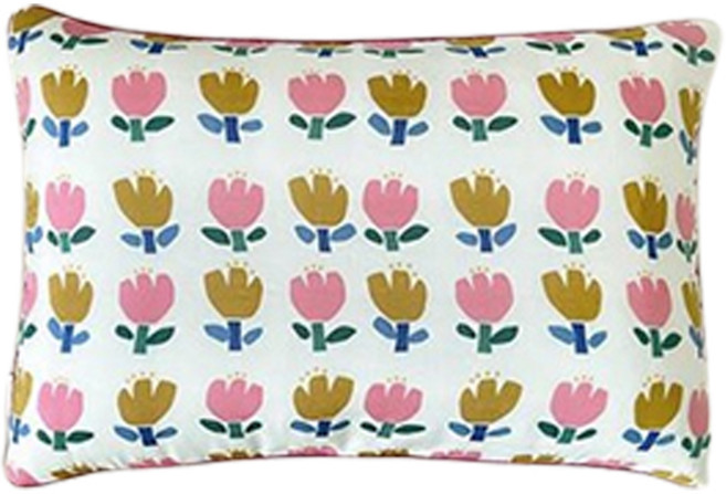 프랑브아즈 유아용 나나 모달 누비 베개커버, Pink